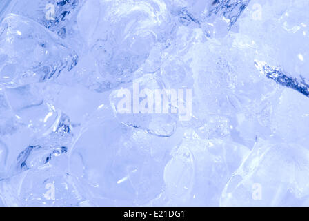 full of ice, background Stock Photo