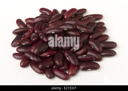 dried red beans Stock Photo