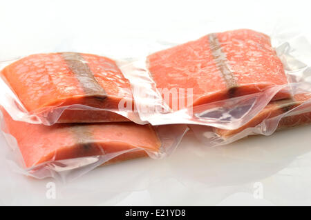 frozen salmon fillets