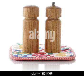 salt and pepper shakers Stock Photo