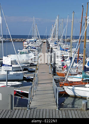 yacht harbour, Germany, Stock Photo