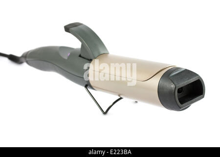 Electric curling iron Stock Photo