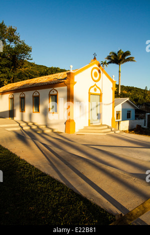Imperio do Divino Espirito Santo, in Ribeirao da Ilha district. Florianopolis, Santa Catarina, Brazil. Stock Photo