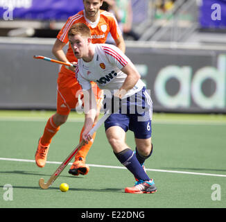 The Hague, Holland. 13th June, 2014. Henry Weir - Netherlands 1 versus 0 England - Men's - Rabobank Hockey World Cup 2014 Credit:  Action Plus Sports/Alamy Live News Stock Photo