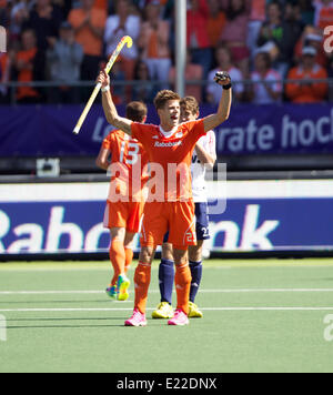 The Hague, Holland. 13th June, 2014. Sander de Wijn - Netherlands 1 versus 0 England - Men's - Rabobank Hockey World Cup 2014 Credit:  Action Plus Sports/Alamy Live News Stock Photo