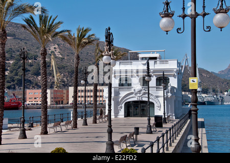 Puerto Deportivo - Port Harbor - Cartagena Spain Spanish Stock Photo