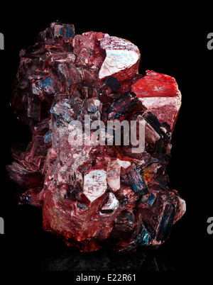 crystal aggregate Stock Photo