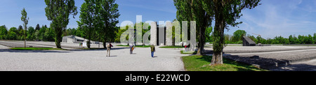 Germany, Bavaria, KZ-Gedenkstätte Dachau, Dachau Concentration Camp Memorial Site near Munich Stock Photo