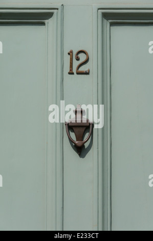 Number 12 door Stock Photo