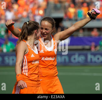 The Hague, Holland. 14th June, 2014. Maartje Paumen Rabobank Field Hockey World Cup finals for womens, Holland versus Australia. Credit:  Action Plus Sports/Alamy Live News Stock Photo