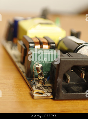 exploded fuse Stock Photo