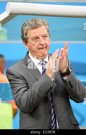 Manaus, Brazil. 14th June, 2014. Roy HODGSON, Trainer England, during the match between England and Italy, at the 2014 World Cup, held at the Arena Amazon. Credit:  Action Plus Sports/Alamy Live News Stock Photo