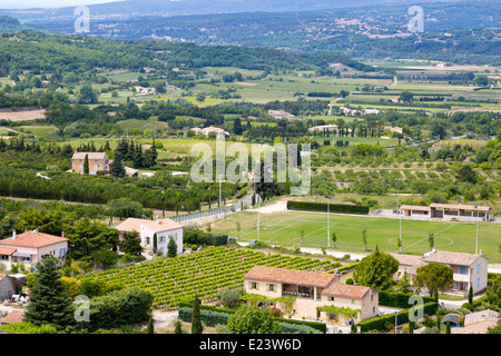 Landscape near the Village Bonnieux, Provence, France Stock Photo - Alamy