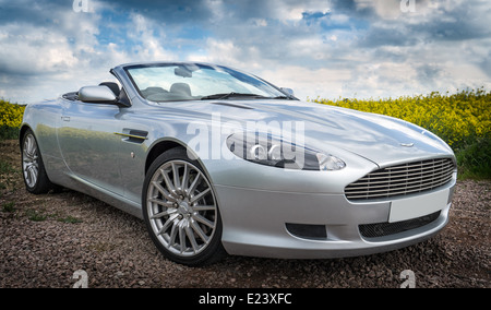 Aston Martin DB9 Volante Stock Photo