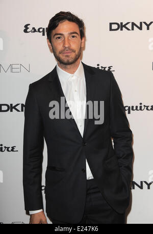 London, UK. 15th June, 2014. Robert Konjic arrives for the Esquire & DKNY official opening night party for London Collections: Men at One Embankment. Credit:  Ferdaus Shamim/ZUMA Wire/ZUMAPRESS.com/Alamy Live News Stock Photo