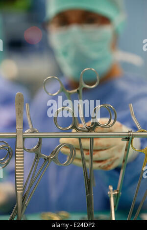 Surgery in africa Stock Photo