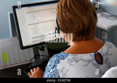 Call center Stock Photo