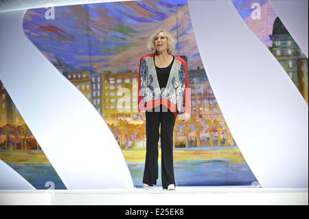 Kim Novak during the closing ceremony of the 66th Cannes film festival in Cannes.  Featuring: Kim Novak Where: Cannes, France When: 26 May 2013 Stock Photo