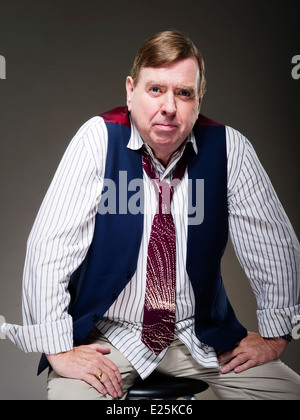 Studio portraits of English actor Timothy Spall OBE from a privately commissioned previously unpublished shoot. Stock Photo