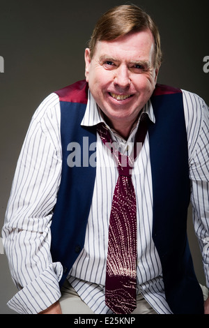 Studio portraits of English actor Timothy Spall OBE from a privately commissioned previously unpublished shoot. Stock Photo