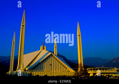 Faisal Mosque Stock Photo