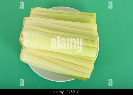 Pile of Celery Sticks Stock Photo