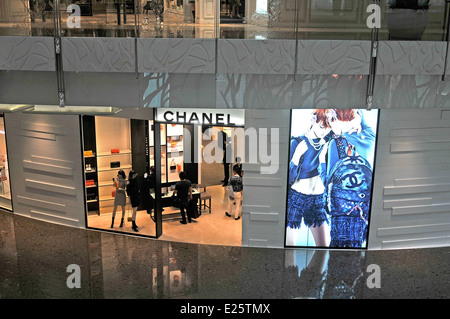 Chanel boutique IFC mall Pudong Shanghai China Stock Photo