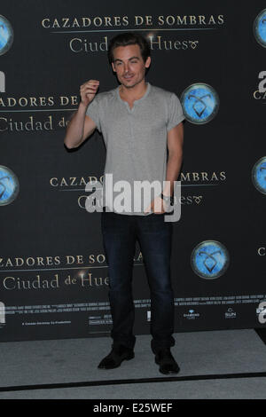 'The Mortal Instruments: City of Bones' Mexico City photocall at St Regis Hotel  Featuring: Kevin Zegers Where: Mexico City, KDN Stock Photo