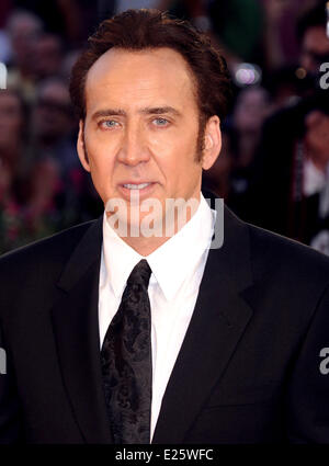 70th Venice Film Festival - 'Joe' - Premiere  Featuring: Nicolas Cage Where: Venice, Italy When: 30 Aug 2013 om Stock Photo