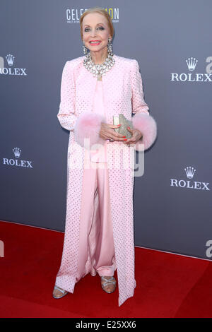 LA Philharmonic's Walt Disney Concert Hall 10th Anniversary Celebration - Arrivals  Featuring: ANNE JEFFREYS Where: Los Angeles, California, United States When: 30 Sep 2013 Stock Photo