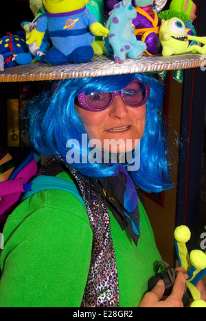 Cosmic Connie, Alien Daze UFO Festival, McMinnville, Oregon Stock Photo