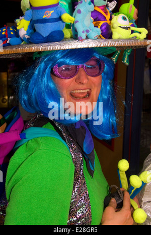 Cosmic Connie, Alien Daze UFO Festival, McMinnville, Oregon Stock Photo