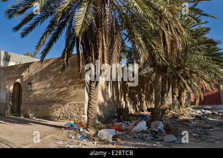 Medina entrance, old city and dump Stock Photo