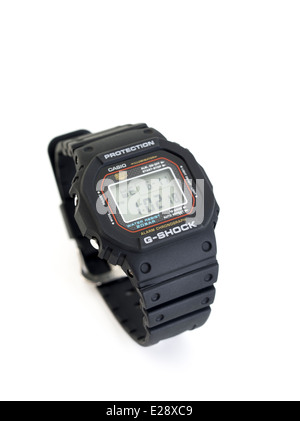 CASIO G-SHOCK DW-5000C digital watch first released in 1983 Stock Photo