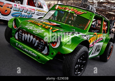 Grass Track Racing Mini Stock Photo