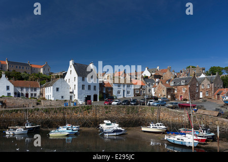 Crail Harbour in the East Neuk of Fife Stock Photo