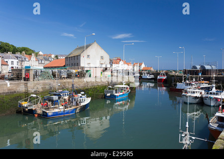 Pittenweem Harbour East Neuk Fife Stock Photo