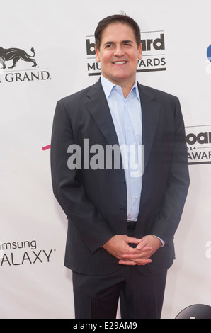 Businessman Mark Cuban attend the 2014 Billboard Music Awards in Las Vegas Stock Photo