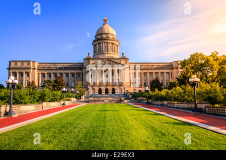 Capitol building in Frankfort, Kentucky Stock Photo