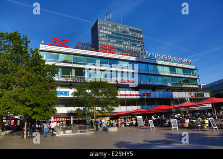 The Europa Center in Berlin, Germany Stock Photo