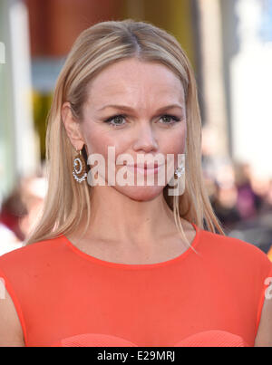 Hollywood, California, USA. 17th June, 2014. Lauren Bowles arrives for the premiere of the HBO's 'True Blood' at the Chinese theater. Credit:  Lisa O'Connor/ZUMAPRESS.com/Alamy Live News Stock Photo