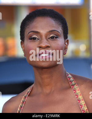 Hollywood, California, USA. 17th June, 2014. Adina Porter arrives for the premiere of the HBO's 'True Blood' at the Chinese theater. Credit:  Lisa O'Connor/ZUMAPRESS.com/Alamy Live News Stock Photo