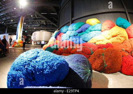 Basel, Switzerland. 16th June. 2014.Art Basel 2014 Pre Opening, the biggest Art Fair in the World from 17-22 June 2014 Credit:  dpa picture alliance/Alamy Live News Stock Photo