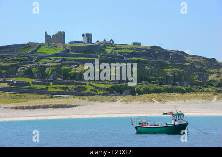 Ireland, County Galway, Aran Islands, Inisheer (Inis Oirr), O'Brien castle Stock Photo