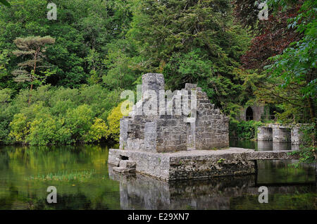 Ireland, County Mayo, Cong abbey, The monks old fishing house Stock Photo