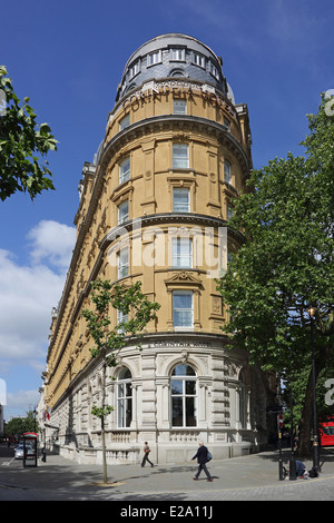 The Corinthia Hotel, on Whitehall Place, London. A 5 star luxury hotel close to Westminster and Downing Street Stock Photo