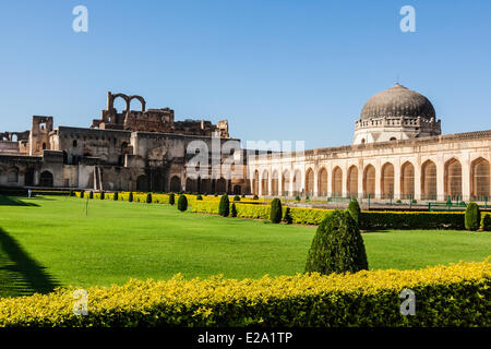 India, Karnataka state, Bidar, the mosque inside the fort Stock Photo