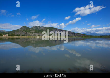 France, Alpes de Haute Provence and Hautes Alpes, Saulce, Durance Stock Photo