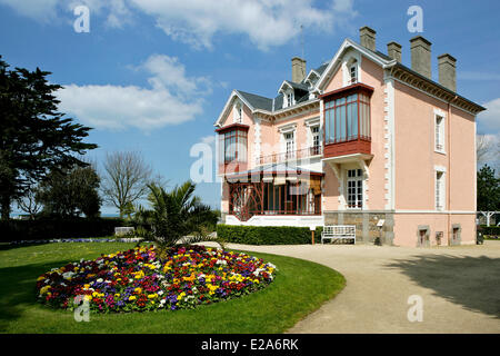 France, Manche, Cotentin, Granville, Christian Dior Museum Stock Photo