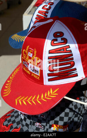 Principality of Monaco, Monaco, cap from the Formula One Monaco Grand Prix Stock Photo